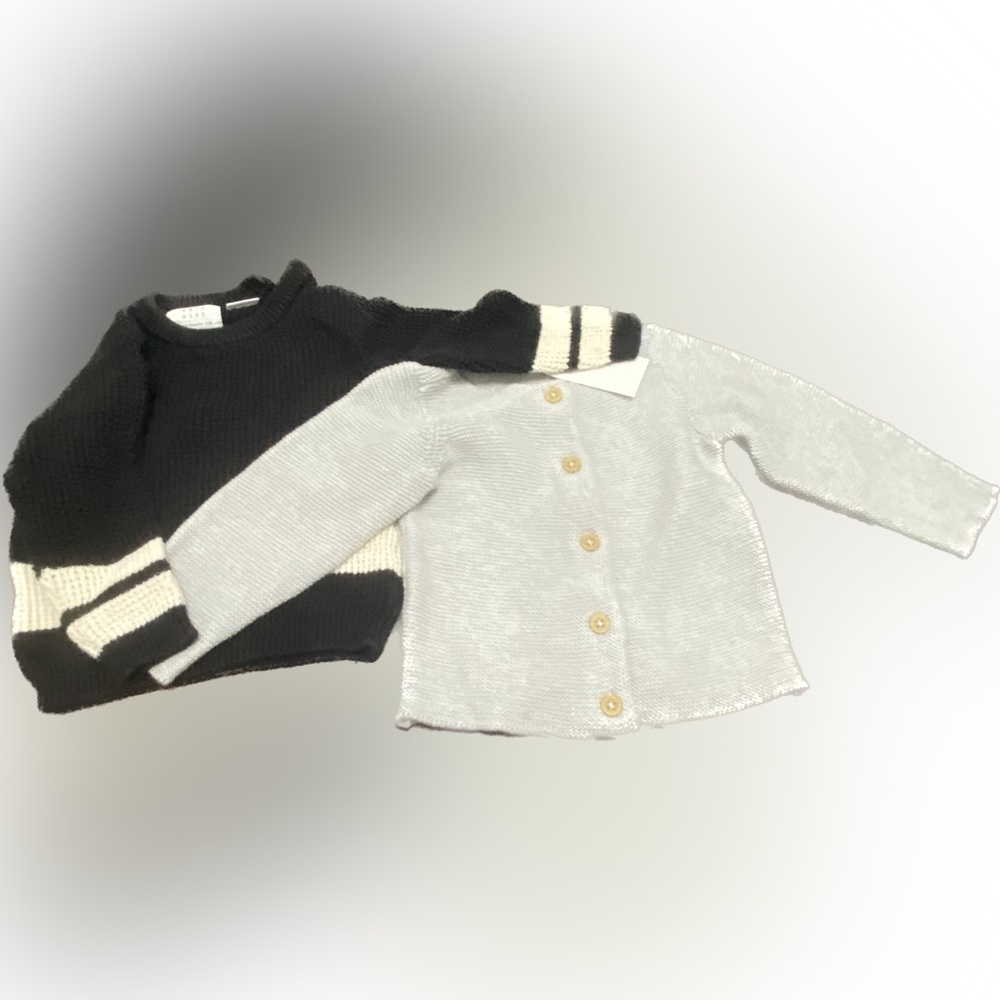 Baby knit sweaters